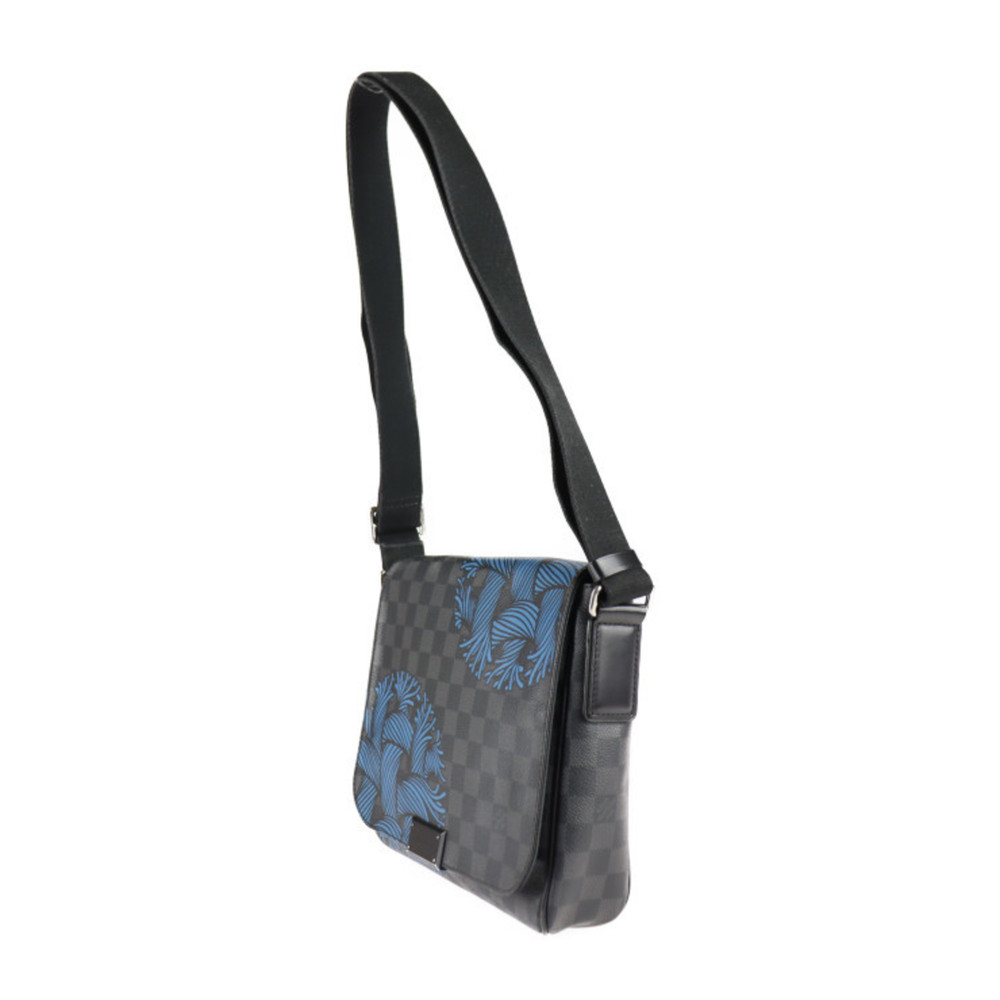 LOUIS VUITTON Louis Vuitton District PM Shoulder Bag N41714 Damier Graphite C... - Picture 2 of 9